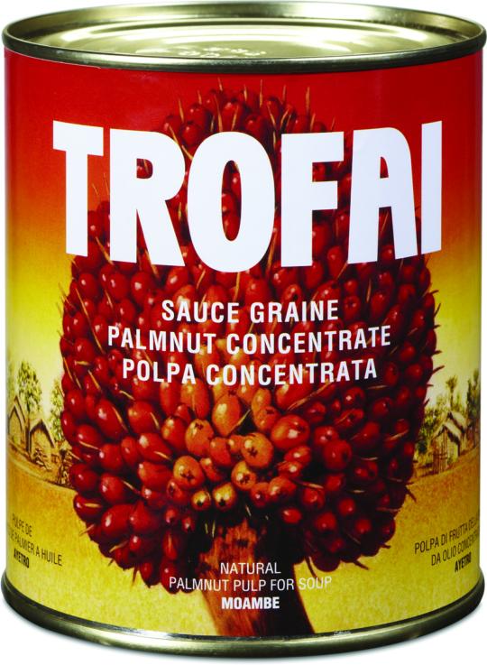noix de palme pilées